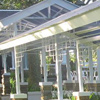 Gazebo and Garden Hallway